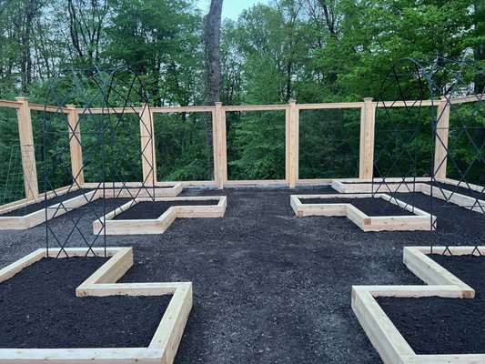 Garden Fence and Boxes