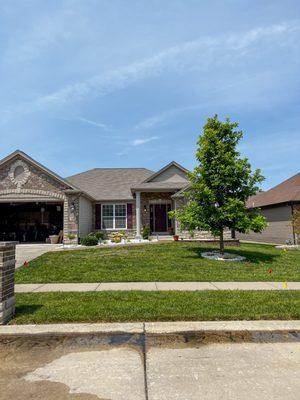 Front yard landscaping makeover!