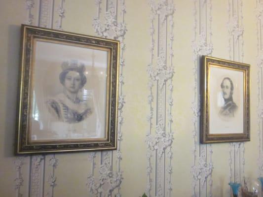 Queen Victoria & Prince Albert (Friends of Buchanan's nice Harriet Lane during the years she was First Lady.)