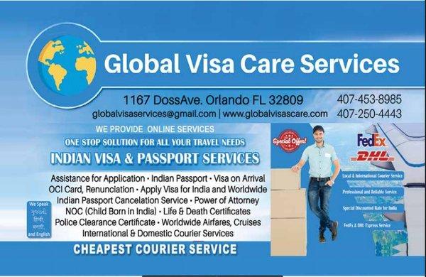 Indian Passport & Visa Services