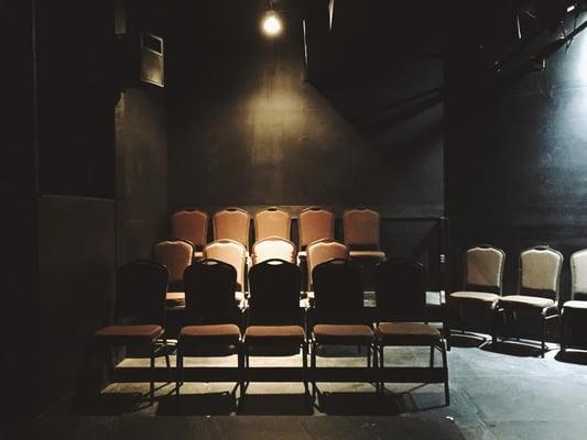 The Maker is a 99 black box seat theater.