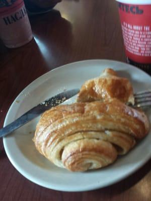 Ham and cheese croissant