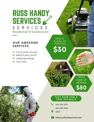 Russ lawn service 