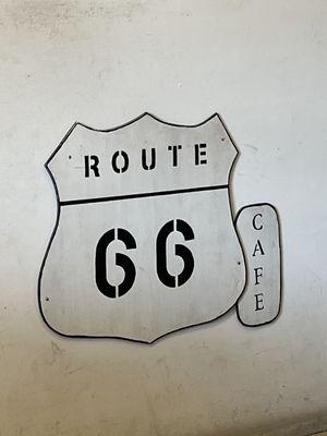 Route 66 sign