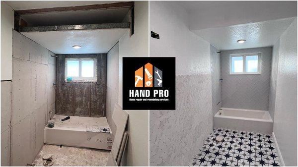 Remodeling bathroom