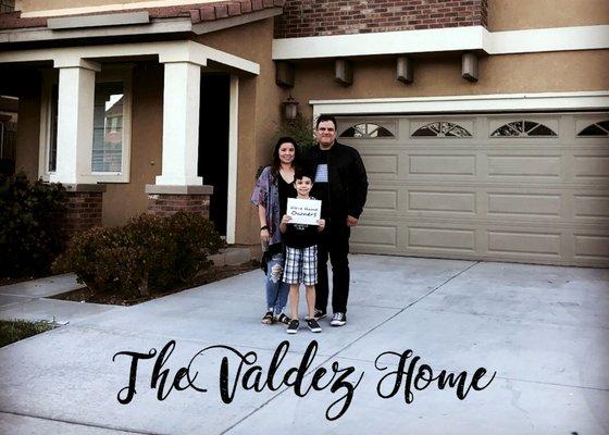 First Time Buyers! Loved helping the Valdez Family!