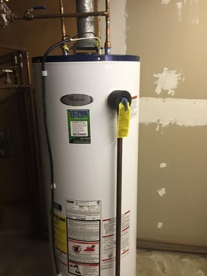 This customer did not know he had a manufactures warranty for 12 years. We got him a new water heater for FREE!!...