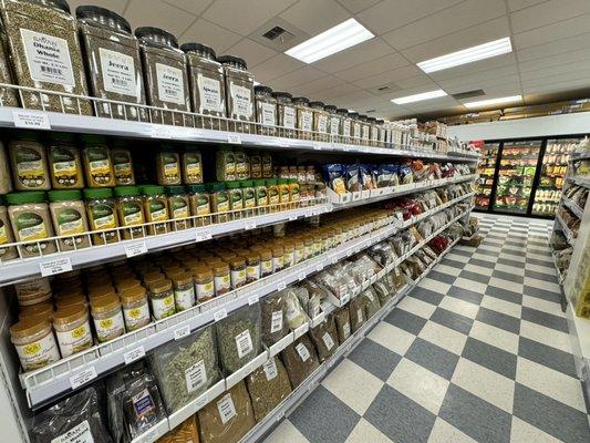 a wide assortment of Indian & SE Asian spices