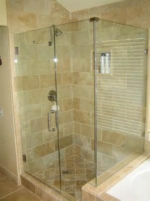 3/8 frameless shower door