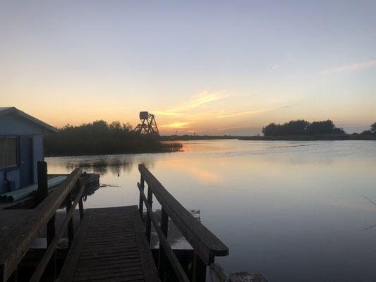 Sunrises on the Delta.  Cruiser Haven is near fuel and lots of on-water marina restaurants and boating destinations. Covered slips available