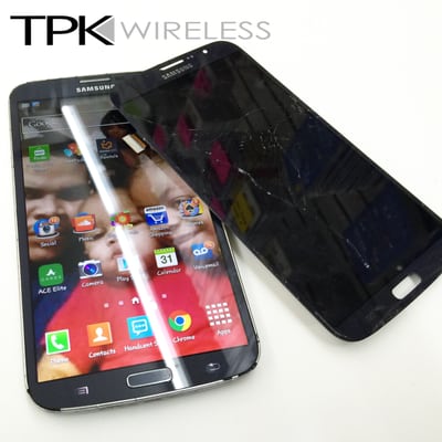 Samsung Galaxy Mega Cracked Screen Repair