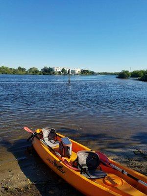 Thanks for the kayak!