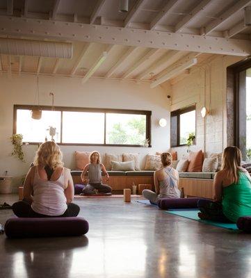 Yoga at The Commune