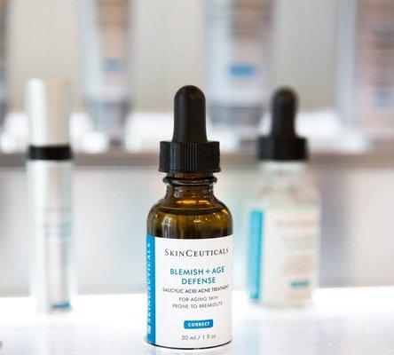 We sell a variety of Skinceuticals products.