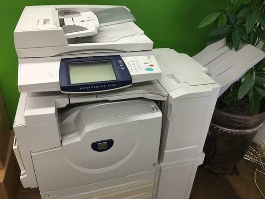 Printing, copying, and faxing are available.  We do the work for you!