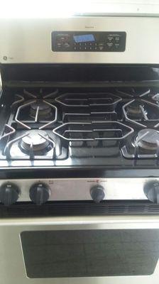 G E gas range stove $230