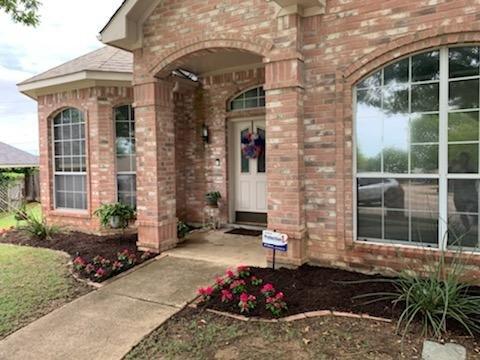 weed pull, flower planting and mulch.