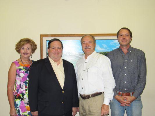 Visit with U.S. Rep. Blake Farenthold