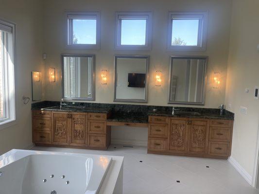 Master bathroom