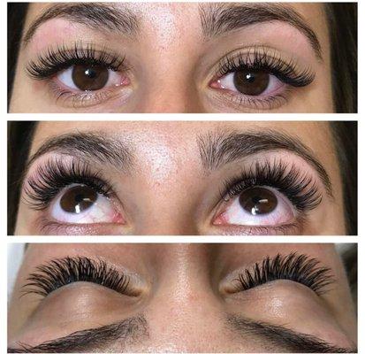 Eyelash extensions