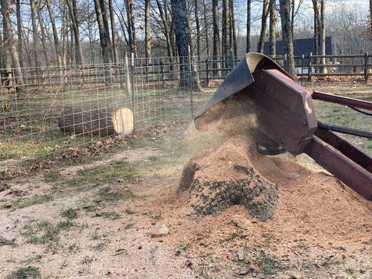 Lawn Pride Stump Grinding