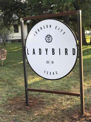 Ladybird sign!!