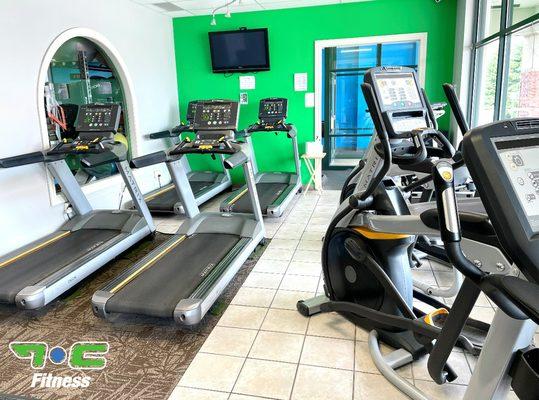 New cybex treadmills, ellipticals, bikes