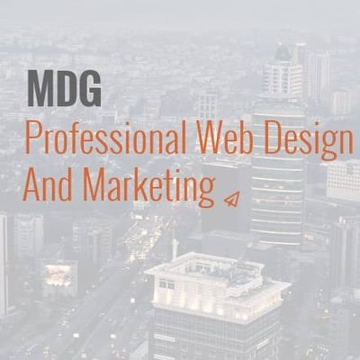 Minneapolis web design logo for MDG