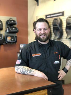 Parts & Accessories Manager, Jake Wittmer