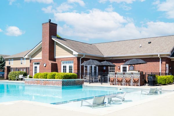 Resort-style swimming pool at Westhaven Luxury Apartments