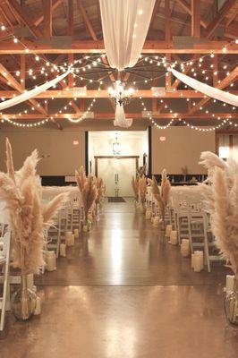 Indoor Winter Wedding