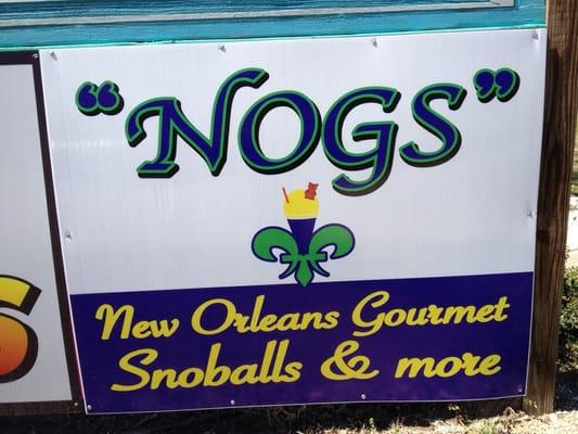 NOGS - New Orleans Gourmet Snoballs And More