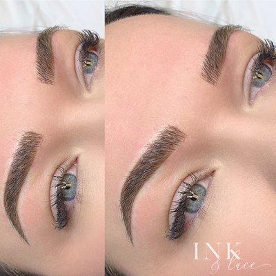 Combo Brows- a fusion of Microblading and Ombré techniques