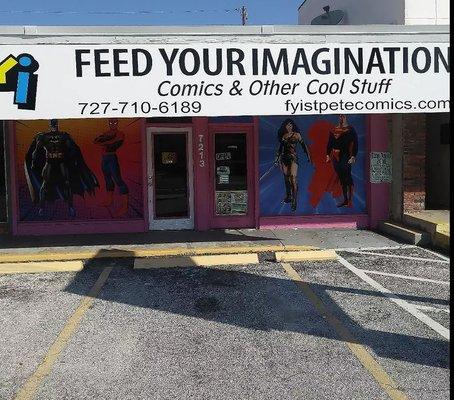 New location next door, bigger space for more comics and cool stuff!