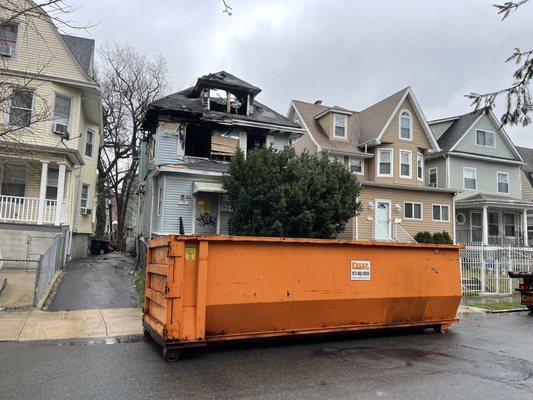 30 yard dumpsters are a great size for construction projects.