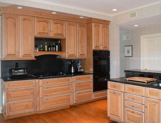 Classic Wood-Mode cabinetry