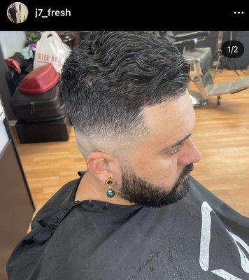 High Mid fade