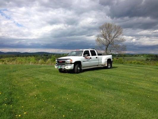 Service Truck 1 Stone House Brownington Vt