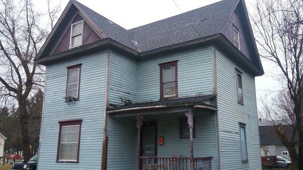 Here's a Roof we had to repair because someone with little experience installed shingles incorrectly.
 Nailed Wrong