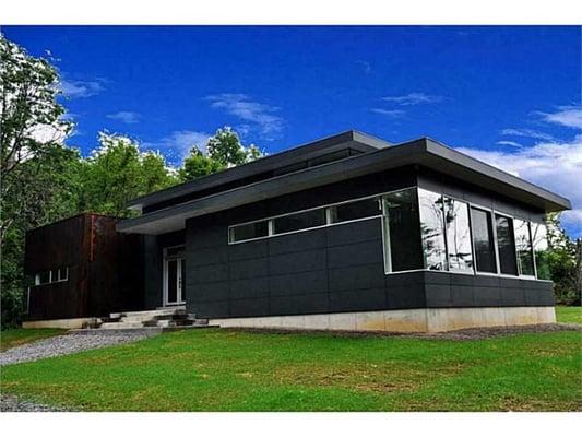 Breath taking design & living in style! Set on 5 acres, you will enjoy the privacy of this modern home...