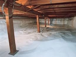 Crawlspace inspection.