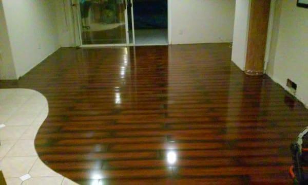 Laminate flooring