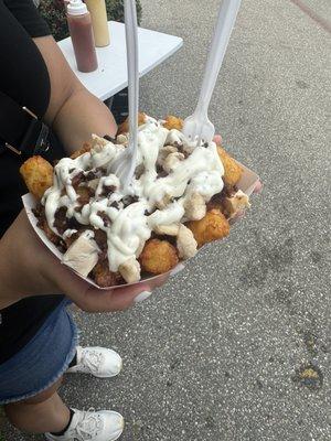 Chicken Bacon Ranch Tots