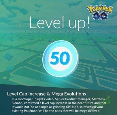 Level up 50 #Pokemon