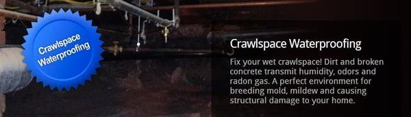 Crawlspace Waterproofing