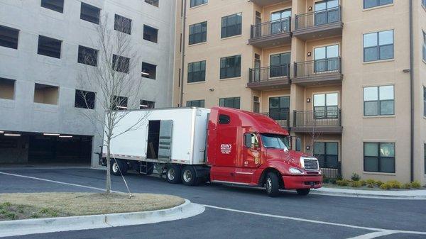 New truck in Downtown Atlanta