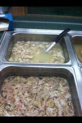 Chitterlings and hog mows