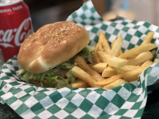 Mexican hamburger.