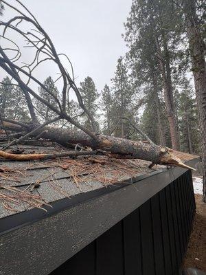 More damage before roof repair