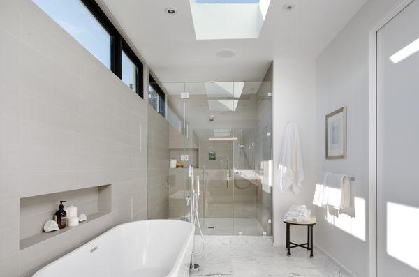 Master bathroom.